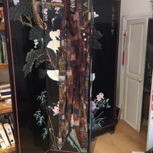 Graphic Patterned Overalls Size Small